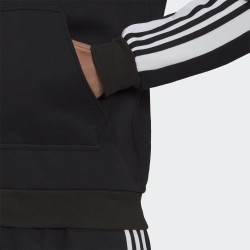 Adidas Squadra 21 Ανδρικό Φούτερ με Κουκούλα και Τσέπες Fleece Μαύρο GT6634, GT6634