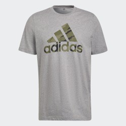 Adidas Ανδρικό T-shirt Γκρι...