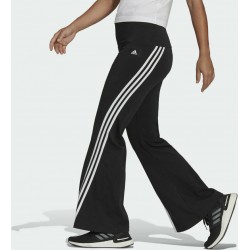 Adidas Sportswear Future Icons 3-Stripes Παντελόνι Γυναικείας Φόρμας Καμπάνα Μαύρο, H67043