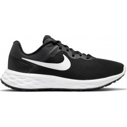 Nike Revolution 6 Γυναικεία Αθλητικά Παπούτσια Running Μαύρα, 195242836194