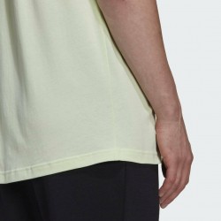 Adidas Essentials Ανδρικό T-shirt Almost Lime με Λογότυπο HE1825, HE1825