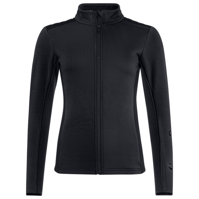 HEAD ASTERIA FZ MIDLAYER WOMEN BLACK, 824303-BK