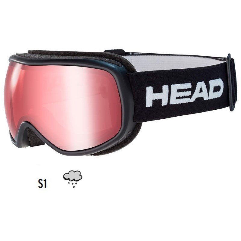 HEAD NINJA GOGGLES RED/BLACK, 395410