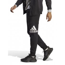 Adidas Essential French Terry Παντελόνι Φόρμας με Λάστιχο Μαύρο HA4342, HA4342