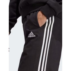 Adidas Essentials Single Jersey 3-Stripes Shorts Black / White, IC9382