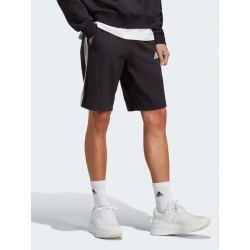 Adidas Essentials Single Jersey 3-Stripes Shorts Black / White, IC9382