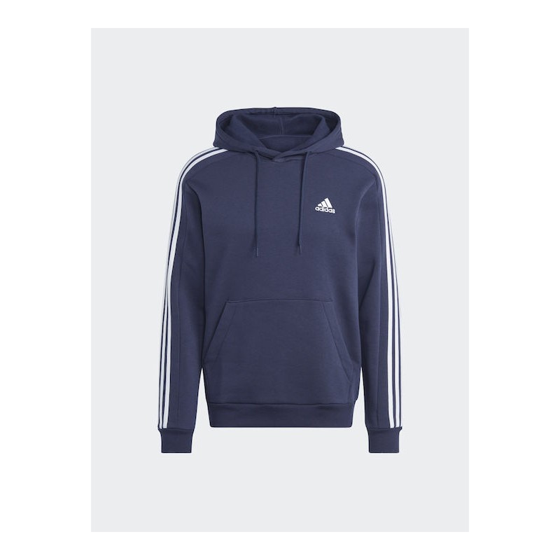 Adidas Essentials Ανδρικό Φούτερ με Κουκούλα και Τσέπες Legend Ink, IJ6473