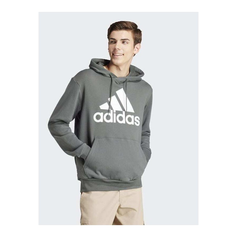 Adidas M Ανδρικό Φούτερ με Κουκούλα Γκρι, IX2369