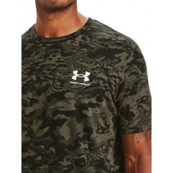 Under Armour Ανδρικό Αθλητικό T-shirt Κοντομάνικο Χακί, 1357727-001