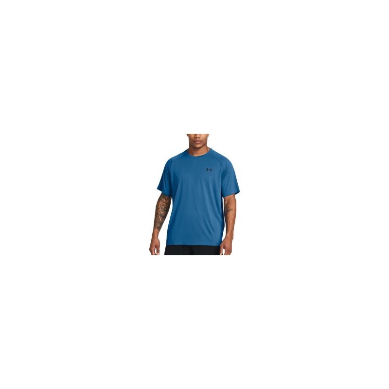 Under Armour Tech 2.0 Αθλητικό Ανδρικό T-shirt μπλε 1326413-600, 1326413-406