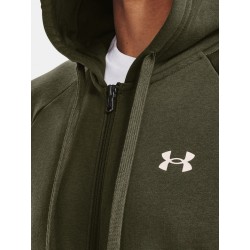 Under Armour Rival Logo Hd Ανδρικό Φούτερ με Κουκούλα Πράσινο 1379767-390, 1379767-390