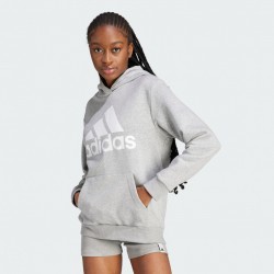 Adidas Essentials Logo Boyfriend Fleece Hoodie IM0215, IM0215