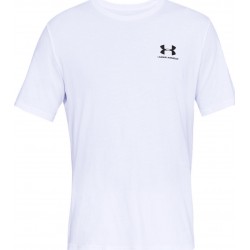 Under Armour Sportstyle Left Chest Logo white